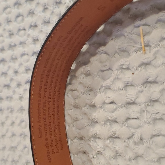 Vintage Brighton Museum Collection Black Leather Western Belt size Small - Picture 3 of 8